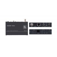 Composite Video, S-Video & Stereo Audio Over Twisted Pair Receiver With IR Repeater